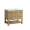 James Martin Vanities Breckenridge 36in Single Vanity, Light Natural Oak w/ 3 CM Ethereal Noctis Top 330-V36-LNO-3ENC - alternate 4